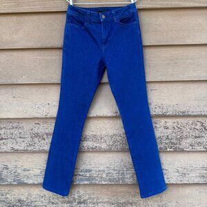 J Brand Bardot Womens 2-Way Stretch Denim Jeans Blue Slim Fit Mid-Rise Size 26